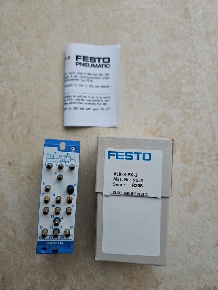 FESTO  VLK-3-PK-3 9639  "NEU"