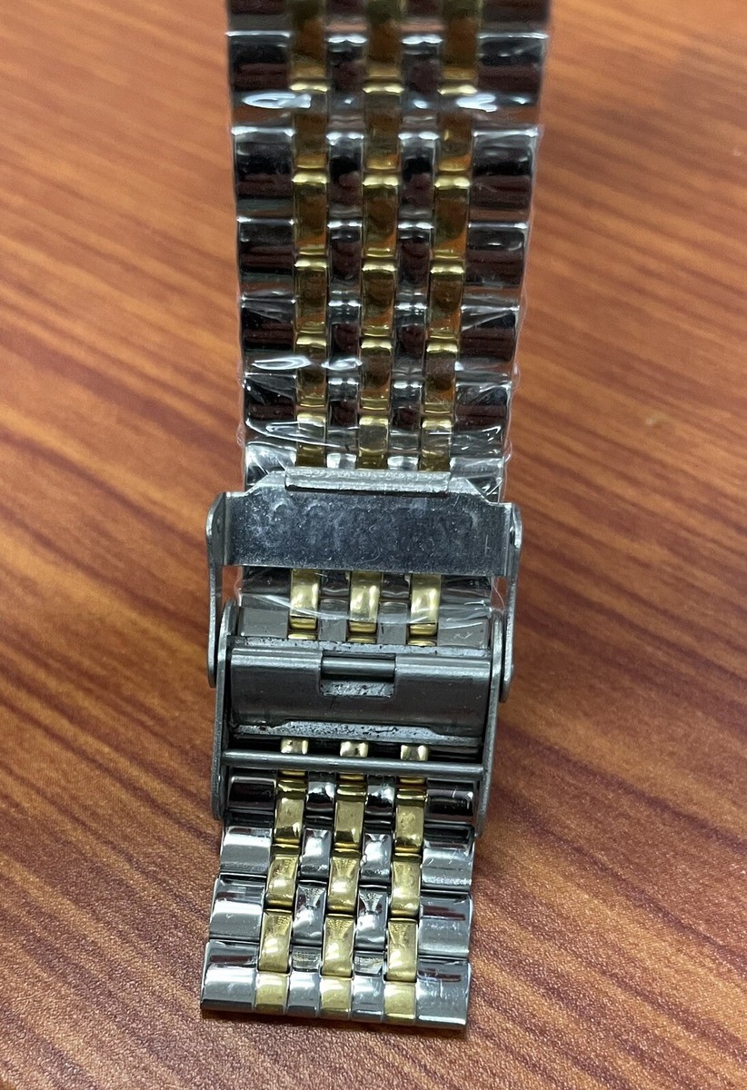 Timex Two-Tone Men's Watch day-date stainless steel gold