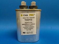 TITAN PRO TOCF10 Motor Run Capacitor,10 MFD/ uF 10 /- 5