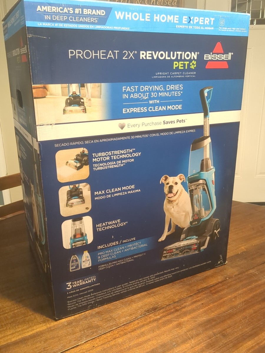 Upright Carpet Shampooer Bissell Proheat Cleanshot 2x Directions