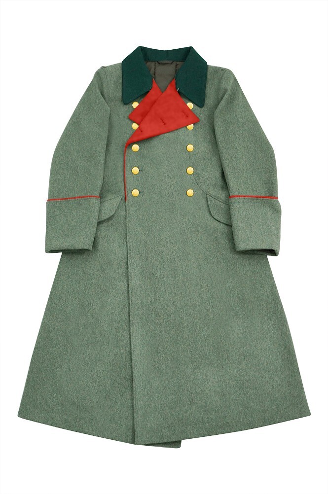 WW2 German Heer General Fieldgrey Wool Greatcoat With Pipe | eBay