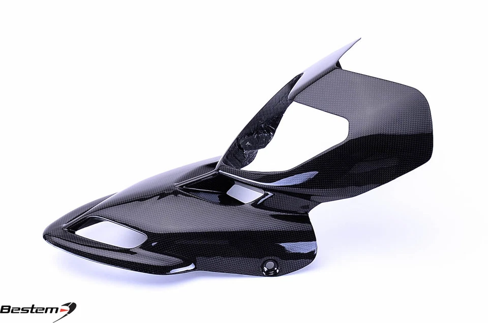 2007 - 2012 年杜卡迪 Hypermotard 1100 796 碳纤维前头罩鼻罩整流罩 — 第 3/4 张图片