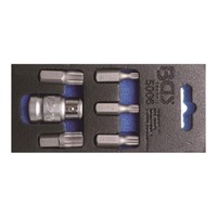 BGS-5006 Schraubendreher-Bit-Satz Innenvielzahn 6-Tlg.