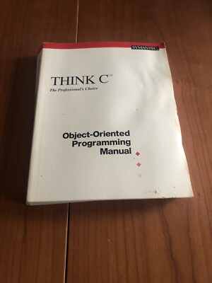 Book Think C The Professional Choice 1991