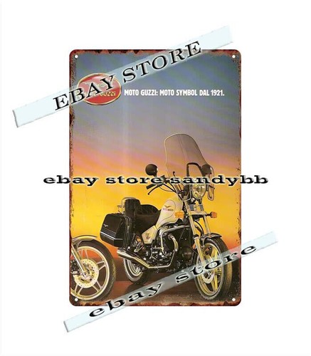 1986 Motorcycle Motor Bike Moto V35 V65 Florida metal tin sign sign metal - Picture 2 of 4