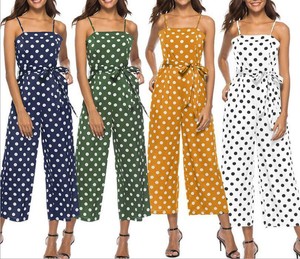 spaghetti strap pants jumpsuit