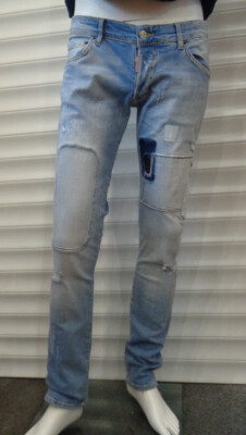 D Squared Slim Fit Jeans S74LA929, Size 54, UK 38. RRP £460
