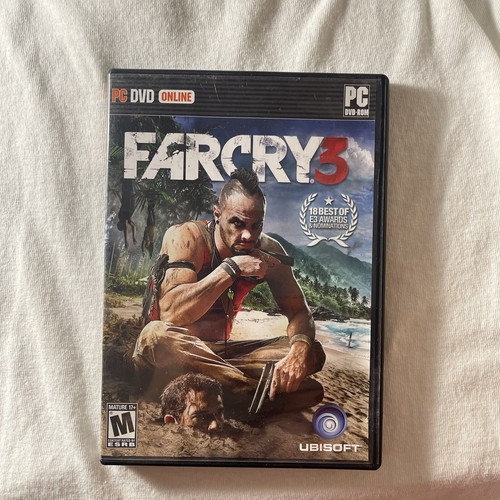 Far Cry 3 (PC, DVD-ROM, 2012) Complete, CIB, Manual Included, Tested and Working