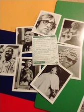 1995 WHO'S WHO? ⭐celebrity trivia⭐ Cards pack fresh (you pick) Free Shipping