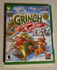 The Grinch Christmas Adventures Xbox One Series X Brand New Sealed 819338021096