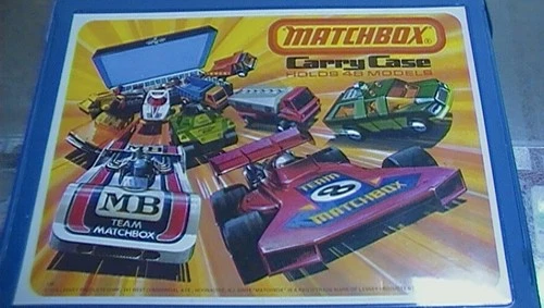 Vintage Matchbox Case 1976 + 17 Cars See Pics Fast Shipping