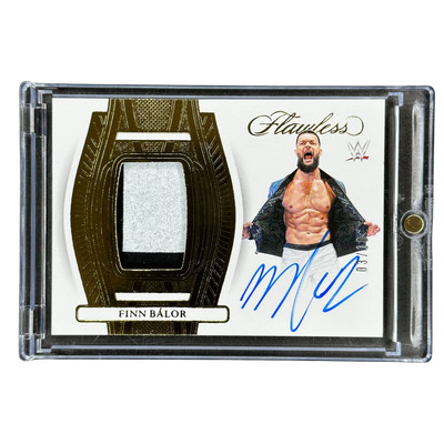 Finn Balor 2024 Flawless Memorabilia Auto Gold 3/10 #FP-FBL