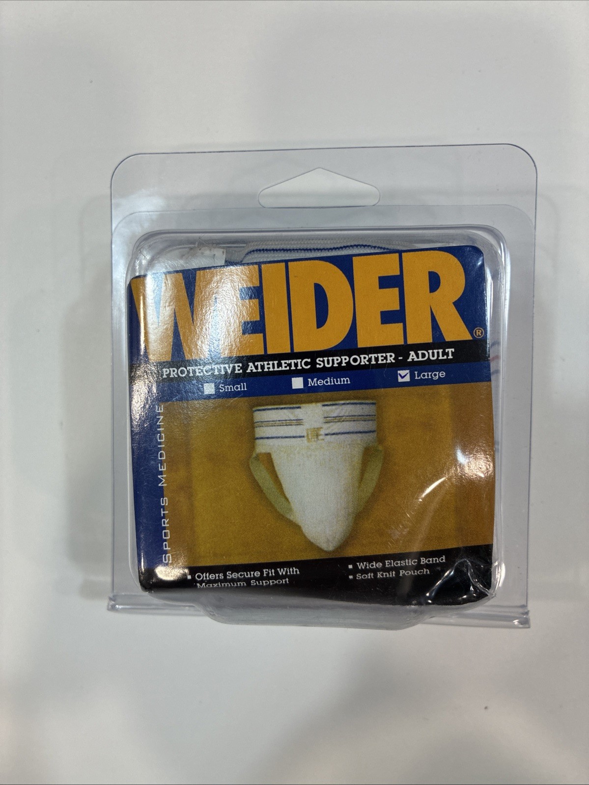 New Weider Jockstrap Athletic Supporter Large