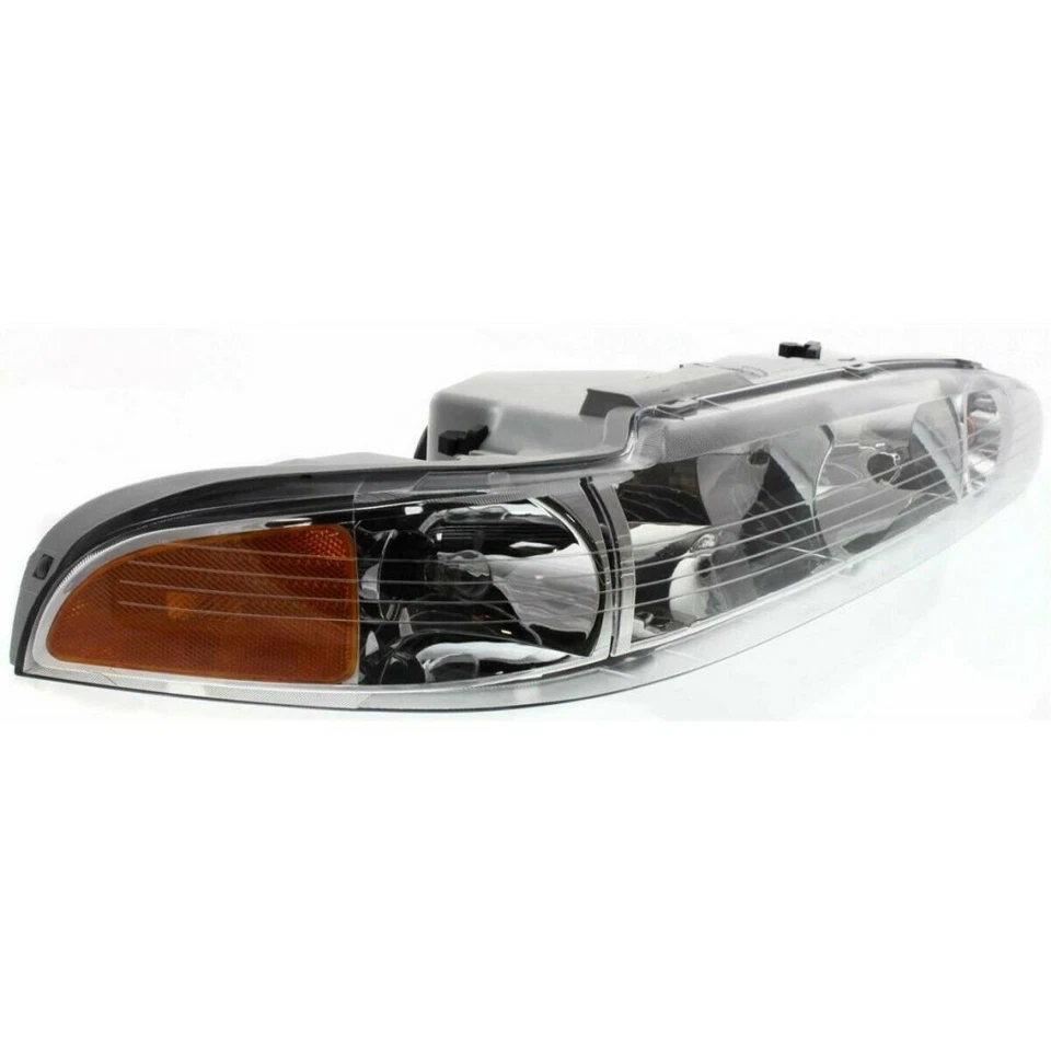 For 1998-2002 Oldsmobile Intrigue Headlight Driver & Passenger Side Pair DOT - Image 3 of 4