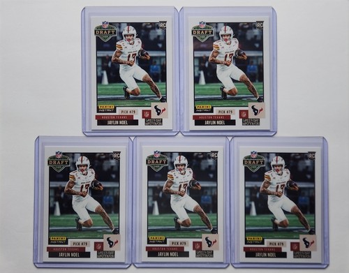 2025 Panini Instant NFL Draft Night #NFLDN-29 Jaylin Noel RC Houston Texans Lot
