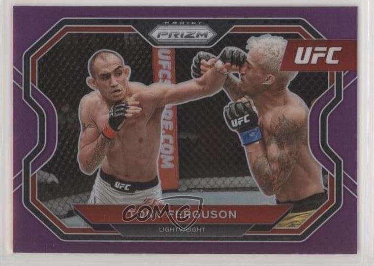 2021 Panini Prizm UFC Purple Prizm 5/149 Tony Ferguson #119 1u6