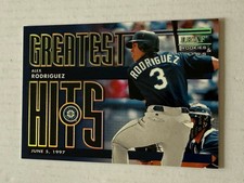 1998 Leaf R&S Greatest Hits #4 Alex Rodriguez 413/2500 Seattle Mariners NMT MINT