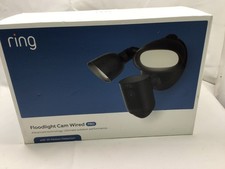 Ring Floodlight Cam Wired Pro and 3D Motion Detection, Black 41498 