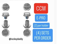 Soporte para reproductor de hielo CCM Prolite E Pro [Juego de 4 - Par] RBK Reebok Hardware Nuevo