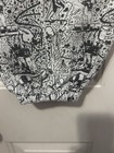 Vintage 90s All Over Sports Print Sweatpants XL USA Graphic Joggers Black White — photo 5