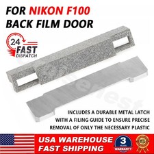 Upgraded Back Film Door Broken Latch Metal Repair Kit For Nikon F100 Film SLR US