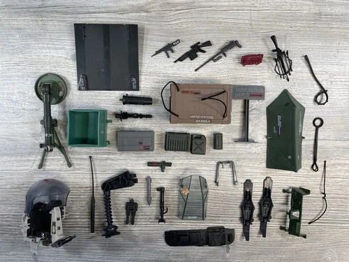 Gi JOE Vintage Vehicle Parts & Accessories Lot