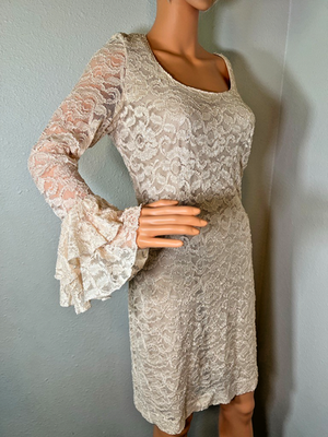 chinese dress ladies Charlotte Cream Mini Dress main image 1