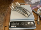 6 D'Orleans Towle Sterling Silver Salad Forks 6" Flatware Silverware 245 Gms