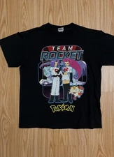 Pokémon Team Rocket Unisex Cotton tee Size S-4XL