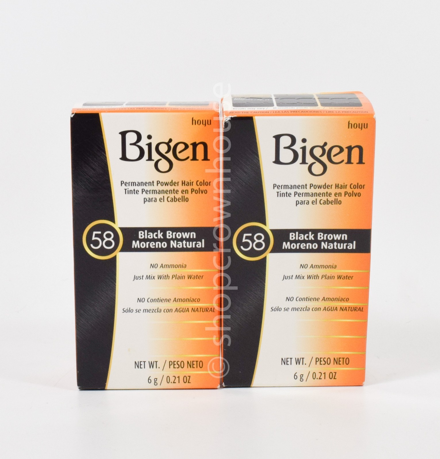 #58 Black Brown No Ammonia Or Peroxide