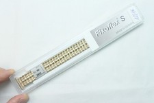 Vintage Rowi Fixoflex 15mm Zugband Flexband Edelstahl Gold Made in Germany OVP