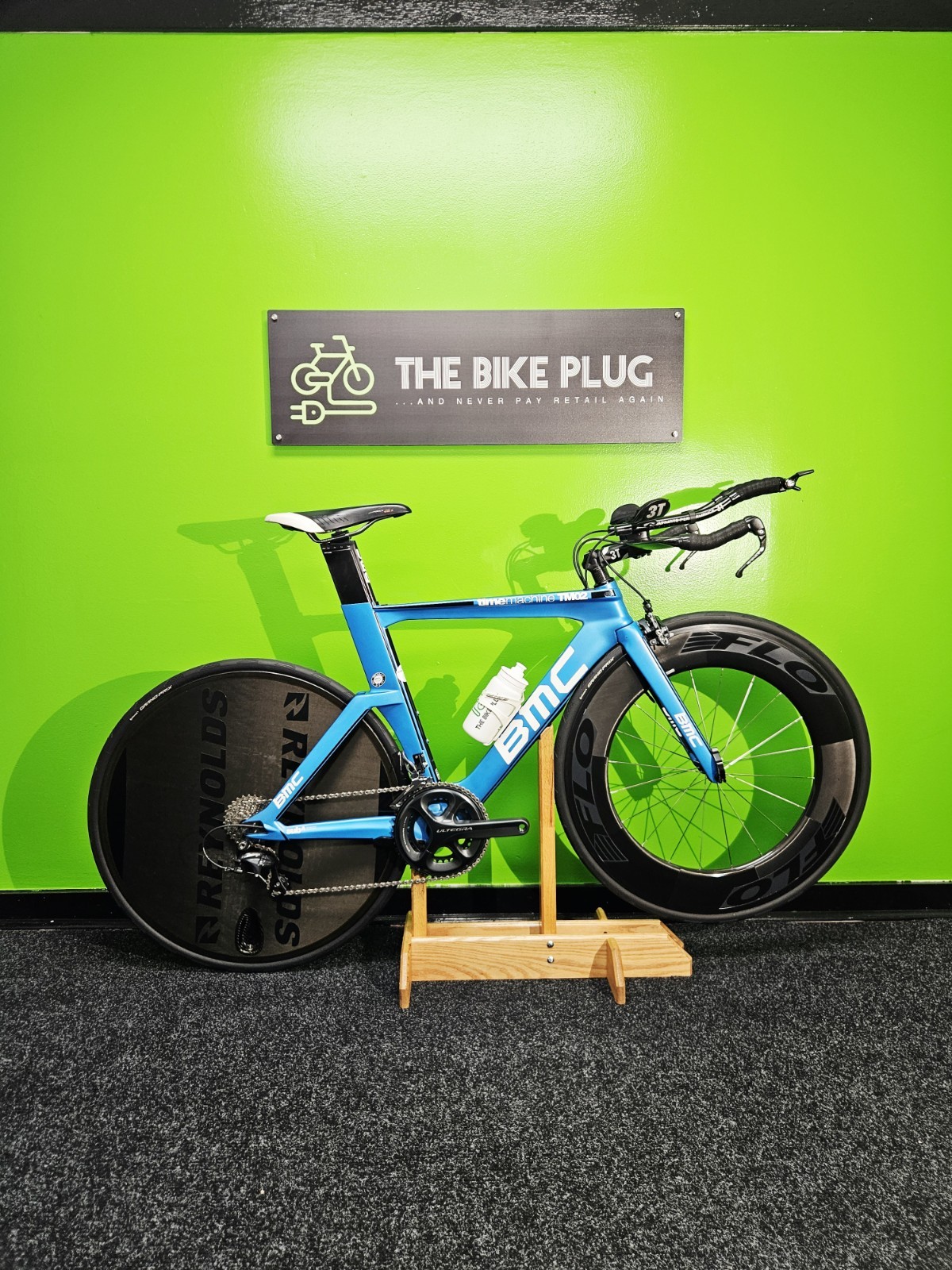 2015 BMC Timemachine TM02 Ultegra 11x2 Carbon TT Triathlon Bike Size Small