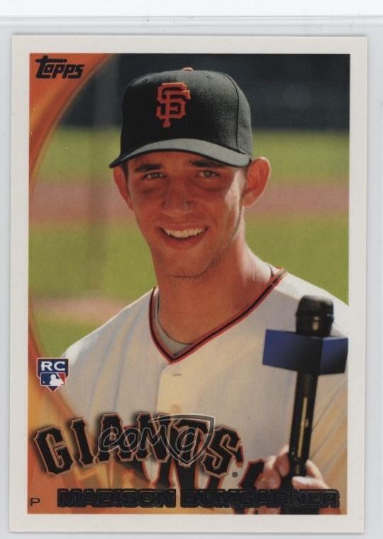 2010 Topps Madison Bumgarner #105 05ri