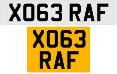 XO63 RAF RAFA RAFAEL RAFAELLA RAFF RAFFY RAF PERSONAL NUMBER PLATE REGISTRATION