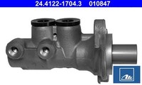 ATE 24.4122-1704.3 Hauptbremszylinder Bremszylinder FüR Citroen FüR Peugeot