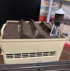 2 (Two) O & S Scale Vintage Plasticville #1906 FACTORY & Signal Bridge Box #1815 — photo 6