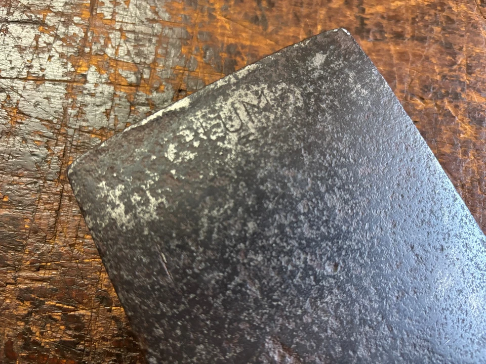 Cabeza de hacha vintage plomada 4 lb patrón Tasmanian Connie. Hecho en USA Foto 3 de 4