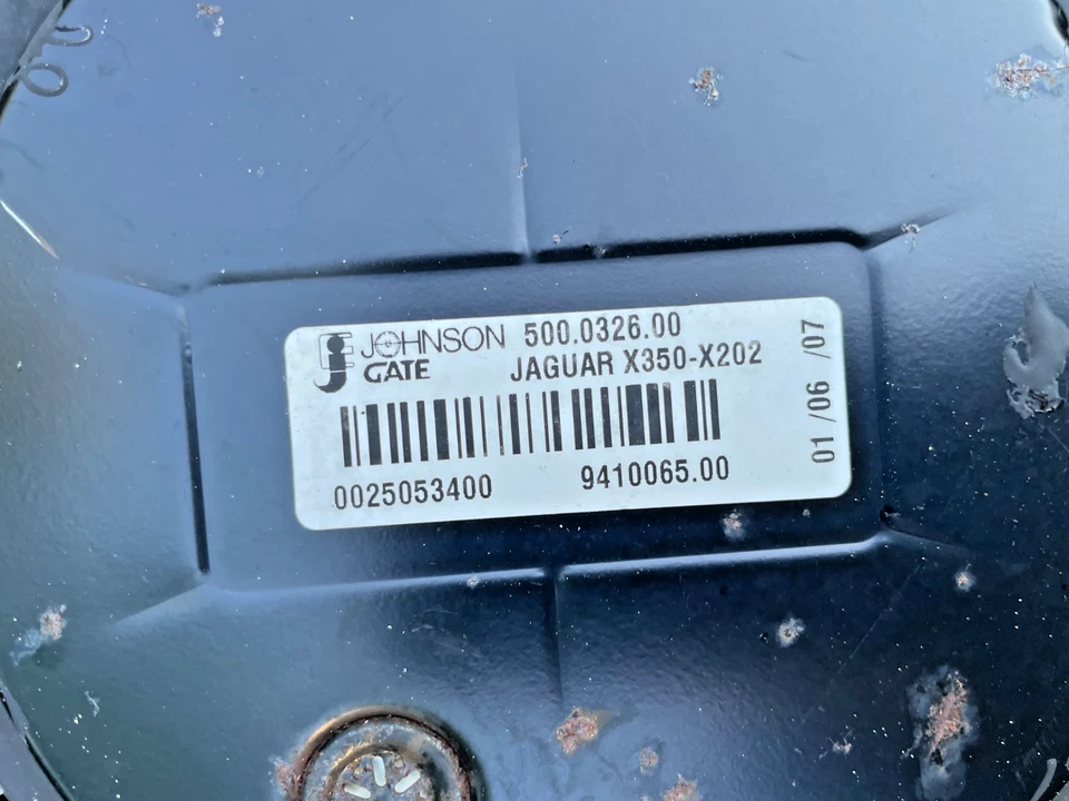 '04-09 Conjunto de ventilador de refrigeración del radiador del motor Jaguar XJ8 VDP X350 5W938C607BK OEM Foto 3 de 4