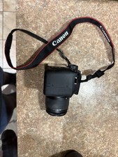 Canon EOS Rebel Black Digital SLR Camera w/ 2 Canon Lenses, Strap Bag