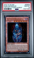 PSA 10 Dark Necrofear LC03-EN002 Legendary Collection 3: Yugi's World Limited