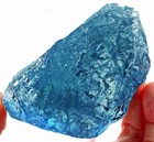 835Ct Aquamarine Super Santa Maria Blue Crystal Facet Rough Specimen YHLA309 — photo 1