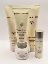 Crepe Erase Body Firm Facial Treatment System 5 Piece Set Sealed