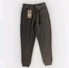 Mandala Women's Scrub Jogger High Waist Size XS Regular Fit Pewter New With Tags