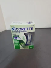 Nicorette Mini 2mg Stop Smoking Aid 81 Lozenges Mint Flavor  Expires 09/2026