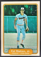 1982 Fleer Cal Ripken, Jr. #176 RC Baltimore Orioles CG4