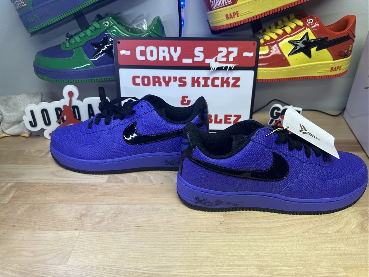 Nike Af1 Kobe Low Blue Size 11 Nike Kobe Bryant X FC Barcelona Air