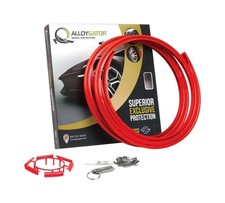 Alloygator Red Rim Protector Exclusive Fits Up To 24 Inch Wheels
