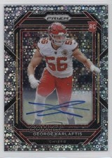 2022 Panini Prizm Rookies No Huddle Prizm Auto George Karlaftis #378 Auto 1qg0