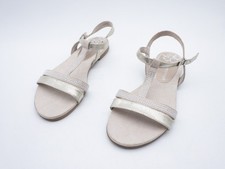 Marco Tozzi Damen Sandale Freizeitschuh Halbschuh beige Gr. 39 EU Art. 33665-56