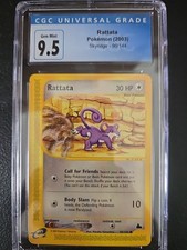 Rattata 2003 Pokémon Skyridge eReader 90/144 CGC 9.5